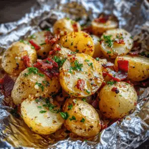 Little Potato and Bacon Foil packs