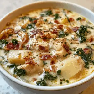 Marry Me Zuppa Toscana with Parmesan and cream