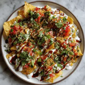 Papad Nachos with Indian salsa