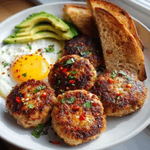Spicy Breakfast Sausage Patties from scratch