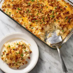 Spicy Jalapeño Hash Brown casserole