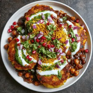 Street-Style Aloo Tikki with Spiced chana