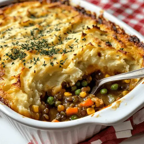 Hearty Vegan Shepherd’s Pie with Mixed Veggies: A Comfort Classic ...