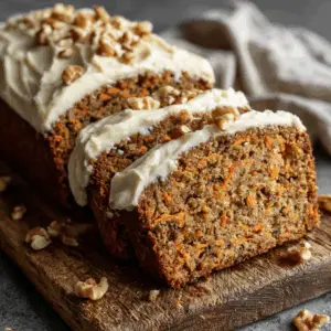 Moist Vegan Carrot Cake with Cashew Cream frosting