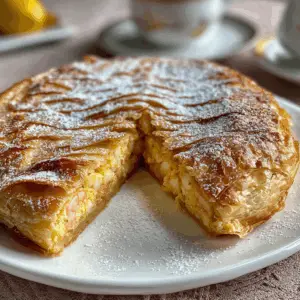 Moroccan Seafood Pastilla with Shrimp and almonds