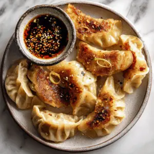 Savory Pork and Leek Dumpling Filling with Soy sauce
