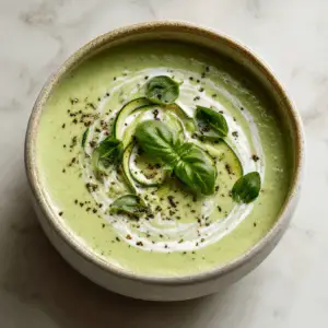 Velvety Zucchini Basil bliss