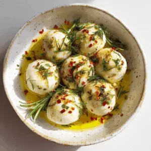 Creamy Vegan Mozzarella Balls with Cashew and Coconut cream