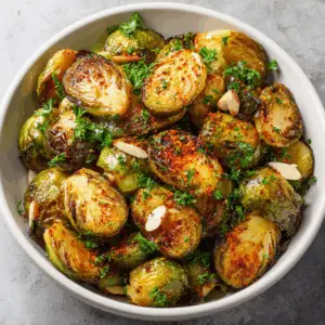 Crispy Vegan Brussels Sprouts with Smoky Paprika dust