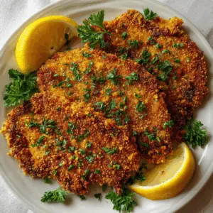 Crispy Vegan Schnitzel with Soy Curls and panko