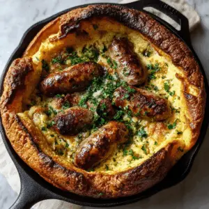 Herb Vegan Sausages Baked in Chickpea batter