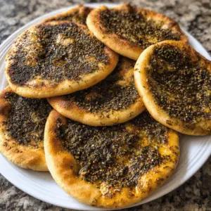 Manakish zaatar