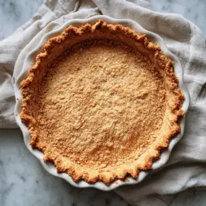 Nutty Vegan Pie Crust with Ground Pecans and oats