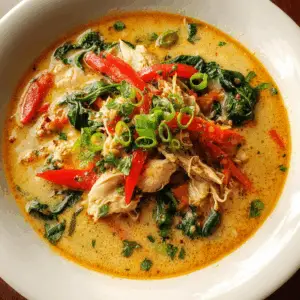 Panera Thai Chicken Soup with Coconut and lemongrass