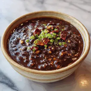 Sichuan Style Black Bean Sauce with Dried Chili peppers