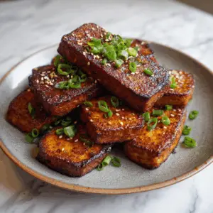 Tofu Based Vegan Spam with Five-Spice marinade