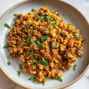 Vegan Beef Crumbles with Lentils and walnuts