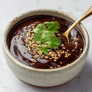 Vegan Mole Sauce with Ancho and cocoa
