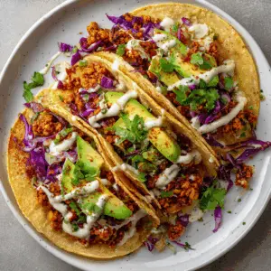 Vegan Taco Crumbles with Tempeh and Smoky spices