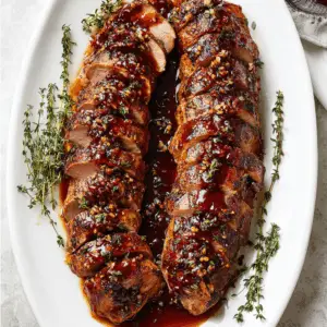Honey Balsamic Pork Tenderloin with Thyme Glaze_result