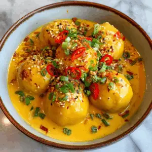 Hong Kong Curry Fish Balls in Golden sauce