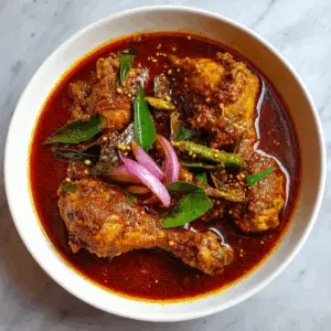 Jaffna Style Chicken Curry with Fenugreek and Curry leaves