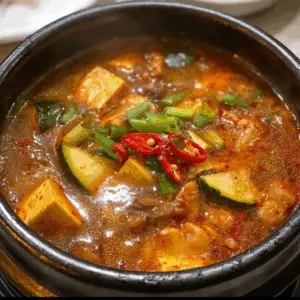Korean Hot Pot Broth with doenjang