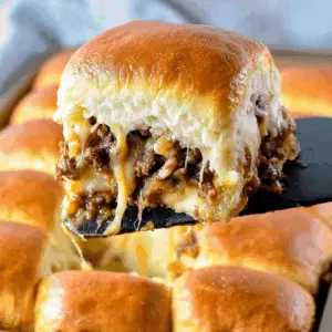 Philly Cheese Steak Sloppy Joe sliders