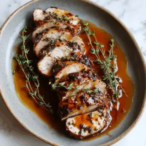 Roasted Pork Tenderloin with Apple Cider glaze
