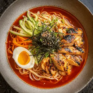 Spicy Chicken Bibim guksu
