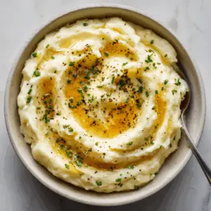 Brown Butter Garlic Mashed potatoes