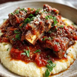 Country Style Pork Ribs in Red Wine marinara