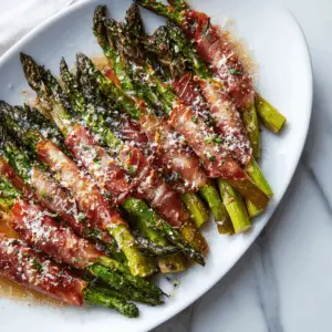 Crispy Prosciutto Wrapped Asparagus with Lemon zest