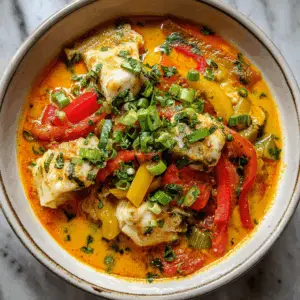 Moqueca Baiana with Sea Bass and Bell peppers