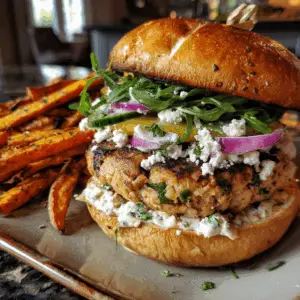 Moroccan Ground Chicken Patties with Preserved Lemon mayo