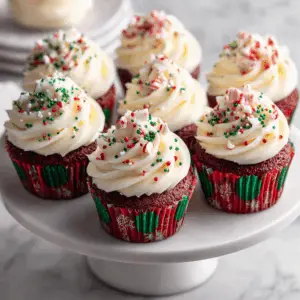 Red Velvet Cupcakes with Cream Cheese frosting