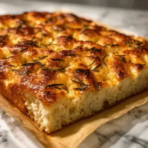 Rosemary & Sea Salt Focaccia bread