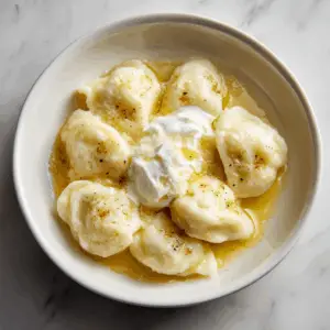 Russian Lazy Dumplings with Ricotta and semolina