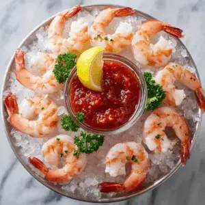 Shrimp Cocktail with Zesty Horseradish sauce