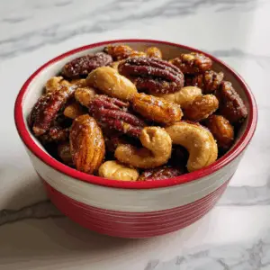 Sweet and Spicy Candied Nuts for Christmas gifting