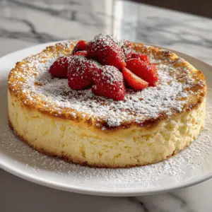 Tvorog Cheesecake with Lemon zest