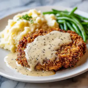 Chicken Fried Steak with Frozen patties