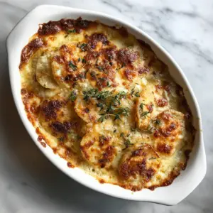 Creamy Turnip Gratin with gruyère