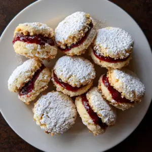 Vanilice with Chokecherry jam