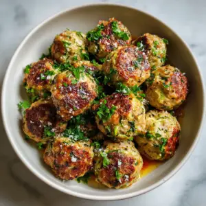 Zucchini and Ricotta Baked meatballs