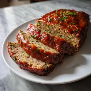 Almond Meal n Zucchini Meatloaf
