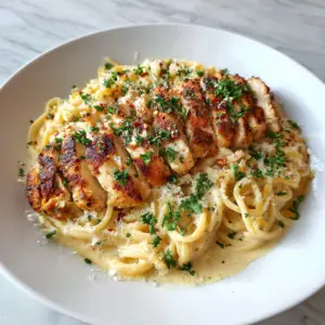 Cajun Chicken Spaghetti alfredo