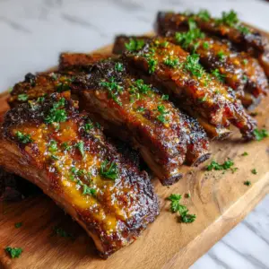Maple Mustard ribs